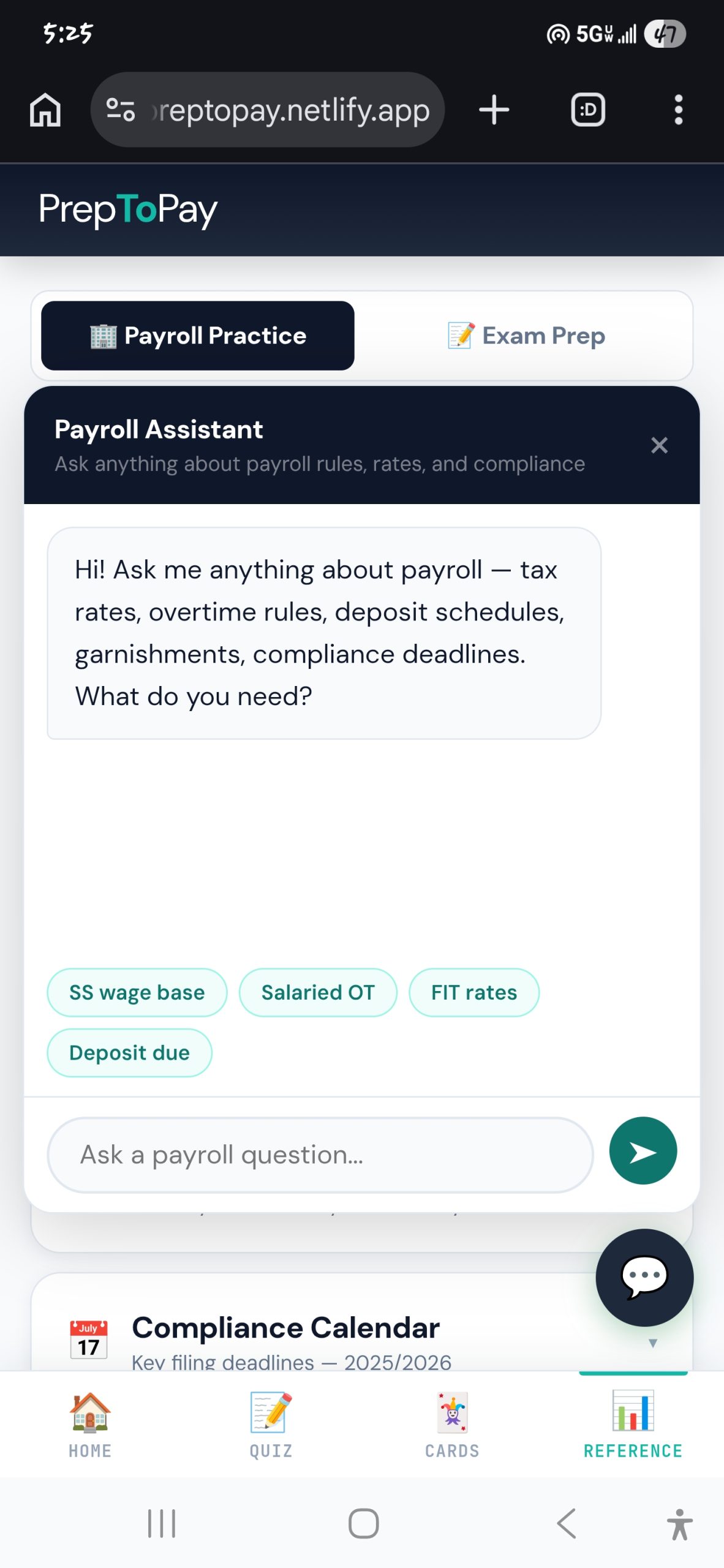 AI payroll assistant