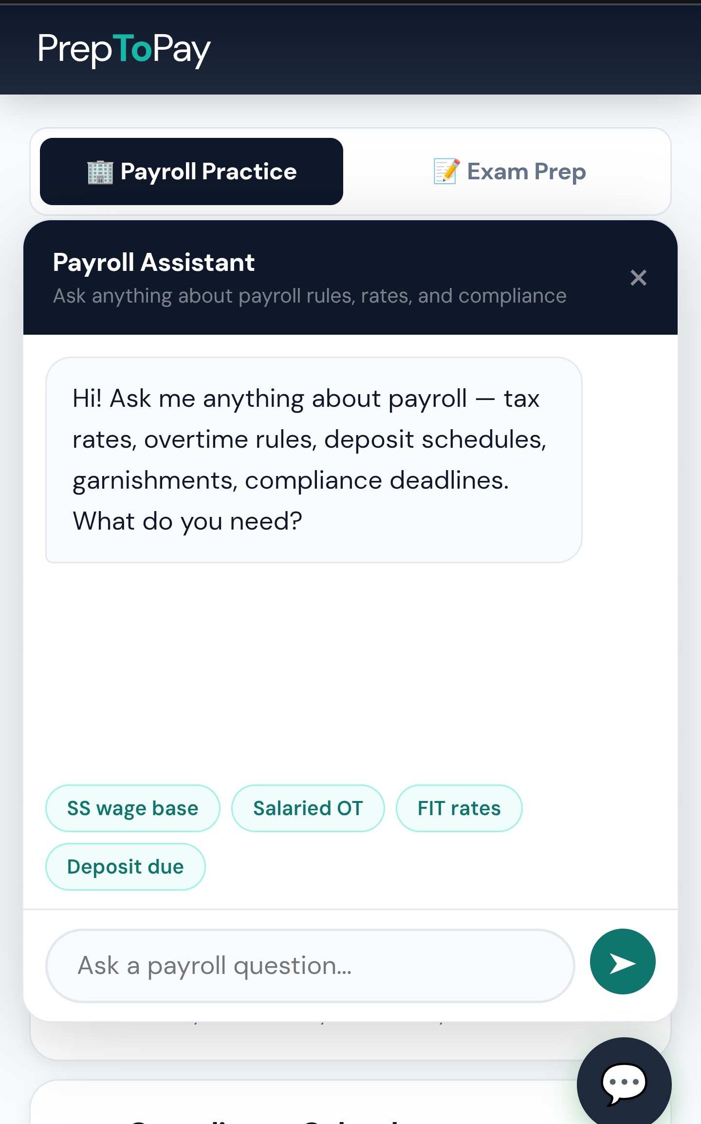 AI payroll assistant